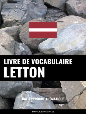 cover image of Livre de vocabulaire letton